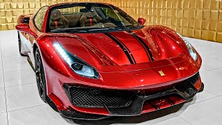 2021 Ferrari 488 Pista Spider in Beautiful SpecRosso Fiorano [upl. by Notseh]