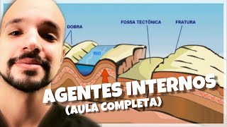 Geomorfologia agentes internos do relevo  Ricardo Marcílio [upl. by Emmi375]