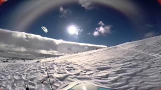 Snowkite 2014  MontLozère [upl. by Tim]