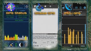 GPS Test Fix SNR Receiver Strength Signal Satellite Glonas GPS and Location Share [upl. by Silver]