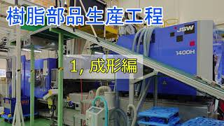 樹脂部品の生産工程を分かりやすく紹介！①成形編 automobile 射出成形 金型 工場女子 工場見学 工場勤務 [upl. by Ayikal86]