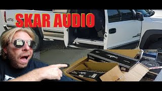 Chevy 2500 Duramax Full Skar Audio Stereo System Install [upl. by Aihsenyt380]