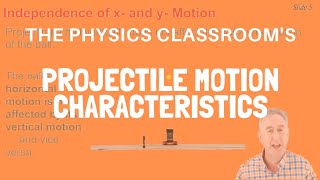 Motion Characteristics of a Projectile [upl. by Enisamoht]