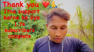 THANK YOU 🙏 SABHI BHAIYO KO MUJHE ITNA SUPPORT KARNE KE LIYE 🙏 youtubeshorts viral viralvideo [upl. by Ayotak403]