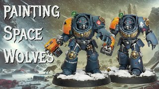 How to Paint Space Wolves  Warhammer [upl. by Augie]