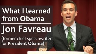 What I learned from President Obama  Jon Favreau speechwriter  UCD Literary amp Historical Society [upl. by Onaicnop91]