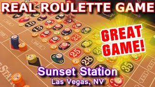 I LOVE ROULETTE  Live Roulette Game 33  Sunset Station Las Vegas NV  Inside the Casino [upl. by Marinna]