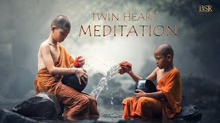 30 Minute Guided Twin Heart Meditation Relaxed Mind By CoachBSR Hindi meditation motivation [upl. by Elacim123]