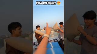 Piyush Ko Pillow Fight mai Haraya😍 souravjoshivlogs shorts viral [upl. by Eiramlatsyrk]