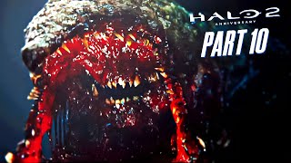 ALMIGHTY GRAVEMIND  Halo 2 Anniversary  Blind Playthrough  Pt 10 [upl. by Michella]