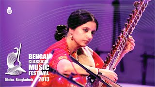 Raga Kirwani on the Sitar I Reenat Fauzia I BCMF 2013 [upl. by Young]