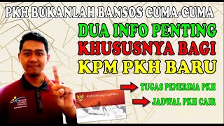 DUA INFO PENTING BAGI PENERIMA PKH MENJELANG PENCAIRAN [upl. by Eisned187]