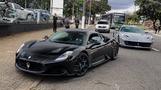 MAIOR ENCONTRO DE CARROS ESPORTIVOS DO BRASIL 2022  Parte 1  Supercars in Brazil [upl. by Thurstan]