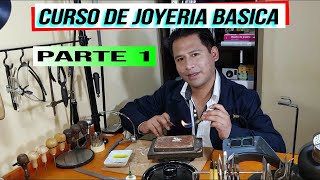 CURSO DE JOYERIA BASICA herramientas para joyería how to make jewelry at home for beginners [upl. by Alane676]