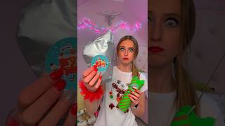 ASMR Mystery CRACKERS Advent Calendar  DAY 5☃️💜 Shorts [upl. by Elbam719]