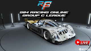 Sim Racing Online  Group C  Round 1  Le Mans 1991  Porsche 962C [upl. by Aisats]