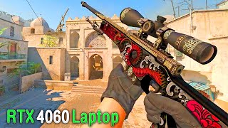 RTX 4060 Laptop 130W  CS2 Counter strike 2  August 2024 [upl. by Rafaj]