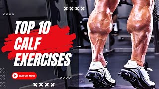 Top 10 Calf Workout  FITNESS GYM TRAINING [upl. by Brass445]