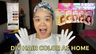 Liese Bubble Hair Color Demo and Review on Virgin Hair  msyellowyum [upl. by Llenet]