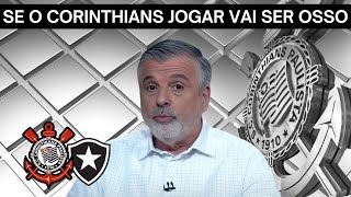 PASCOAL ACREDITA NA VITÓRIA DO CORINTHIANS CONTRA O BOTAFOGO [upl. by Kachine]