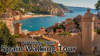 Spain Walking Tour  Cartagena Spain  MR GREEN [upl. by Nyram]