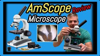 AmScope M150CI Microscope Review and How To Use [upl. by Netsyrc]