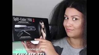 Split Ender PRO 2 Cordless Split End Hair Trimmer [upl. by Enerak]