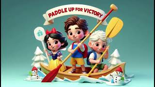 Paddle Up for Victory Ping Pong Showdown Cartoon Nursery Kids Song  Nursery Rhyme for Children [upl. by Ecela710]