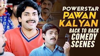 Pawan Kalyan Back To Back Comedy Scenes  Pawan Kalyan Best Comedy Scenes  Mango Telugu Cinema [upl. by Zitella]