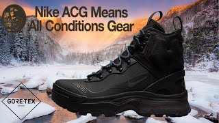 Лучший выбор на зиму Nike ACG Air Zoom Gaiadome GORETEX [upl. by Htnicayh136]