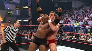 Bobby Lashley enters the Masterlock Challenge Raw Mar 19 2007 [upl. by Sudaorb]