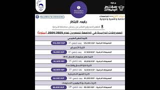 🚨🚨مصاريف جامعة الابتكار بالعاشر من رمضان 2024 [upl. by Ynohtnacram870]