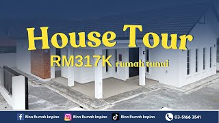 Rumah Banglo Harga Binaan 317K Tunai  Rumah Peribadi [upl. by Riesman]