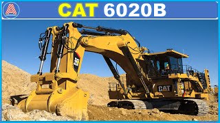 Caterpillar 6020B  A Golden Hydraulic Excavator  AnDaHydraulic [upl. by Olag]