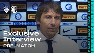 ROMA vs INTER  Antonio Conte Inter TV Exclusive PreMatch Interview 🎙⚫🔵 SUB ENG [upl. by Grosberg]