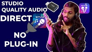 How to Record High quality audio on Smule [upl. by Assilat]