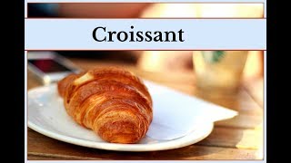 Croissant opskrift  Lynguide til croissanter [upl. by Susejedairam412]