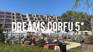 Dreams Corfu 5  luxury all inclusive resort in 4k video [upl. by Morganica]