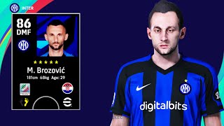 Marcelo Brozovic PES2021 Internazionale eFootball 2023 [upl. by Aislehc]