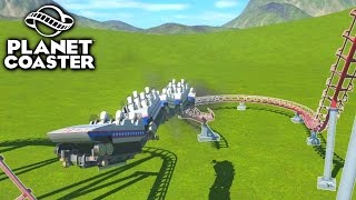 CUSTOM ROLLERCOASTER GONE WRONG  PLANET COASTER 2 [upl. by Auqenat]