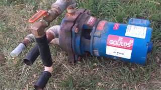 Daily Log  Goulds Jet Pump [upl. by Ateloj827]