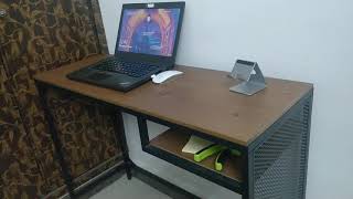 IKEA FJALLBO laptop table  work from home setup [upl. by Rusel7]