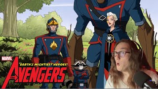 The Avengers Earths Mightiest Heroes season 2 episode 6 Michael Korvac Reaction [upl. by Nosned792]