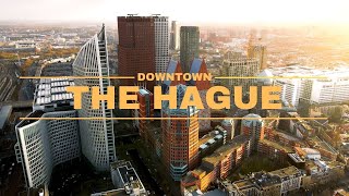 Down Town The Hague Aerial 4k [upl. by Mendy837]