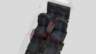 MAZDA PREMACY karakuri seat [upl. by Esiahc976]