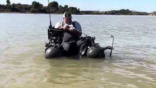 Ebro Belly Boat Fishing [upl. by Dnomayd]