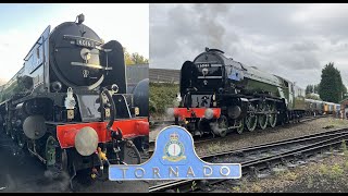 60163 Tornados First Movements on the GCR 2024 [upl. by Anos]