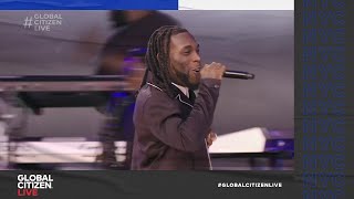 Burna Boy Performs quotKilometrequot From Latest Album Live in New York City  Global Citizen Live [upl. by Mayes449]