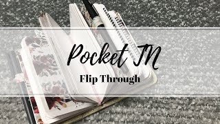 Pocket Travelers Notebook Flip Through [upl. by Ronnica]