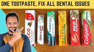 Which is Best Herbal Toothpaste for White Teeth Gum diseases Tooth Pain amp Cavities [upl. by Sseb321]